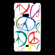 Coque Nokia Lumia 625 Symboles de paix 2