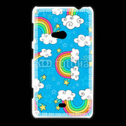 Coque Nokia Lumia 625 Ciel Rainbow