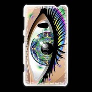 Coque Nokia Lumia 625 Œil hippie