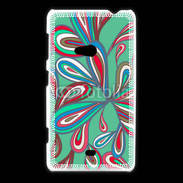 Coque Nokia Lumia 625 Fond Hippie en vert 