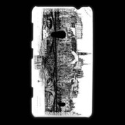Coque Nokia Lumia 625 Pont des arts à Paris en dessin