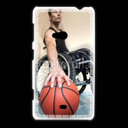 Coque Nokia Lumia 625 Joueur de basket en fauteuil