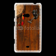 Coque Nokia Lumia 625 Canne à pêche et hameçons pêcheur