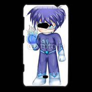 Coque Nokia Lumia 625 Chibi style illustration of a superhero