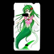 Coque Nokia Lumia 625 Fille manga verte
