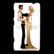 Coque Nokia Lumia 625 Couple glamour dessin
