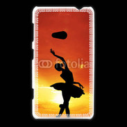 Coque Nokia Lumia 625 Danseuse couché de soleil