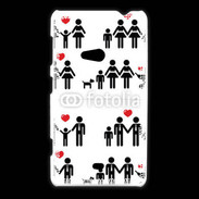 Coque Nokia Lumia 625 Gay et lesbiennes en couple