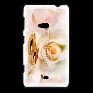 Coque Nokia Lumia 625 Alliance sur fond de rose