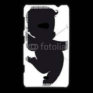 Coque Nokia Lumia 625 Silhouette Cupidon