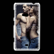 Coque Nokia Lumia 625 Couple câlin sexy 3