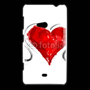 Coque Nokia Lumia 625 Love en peinture 5