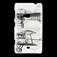 Coque Nokia Lumia 625 Vintage Aircraft
