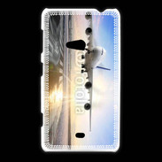 Coque Nokia Lumia 625 Atterrissage d'un avion de ligne