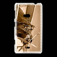 Coque Nokia Lumia 625 Femme pilote d'avion