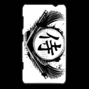 Coque Nokia Lumia 625 Tatouage Samouraï