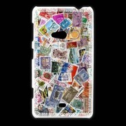 Coque Nokia Lumia 625 Patchwork de timbres