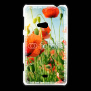 Coque Nokia Lumia 625 Champs de coquelicots