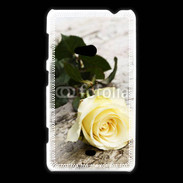 Coque Nokia Lumia 625 Belle rose Jaune 50