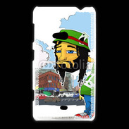 Coque Nokia Lumia 625 Rasta caractère