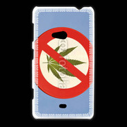 Coque Nokia Lumia 625 Interdiction de cannabis 3