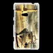 Coque Nokia Lumia 625 Phare et bateau Vintage