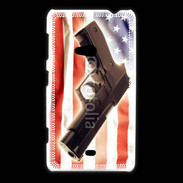 Coque Nokia Lumia 625 Pistolet USA