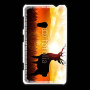 Coque Nokia Lumia 625 Silhouette d'un cerf 5