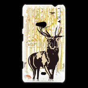 Coque Nokia Lumia 625 Illustration de cerf 5