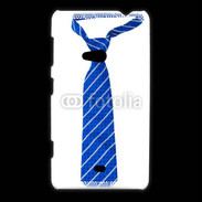 Coque Nokia Lumia 625 Cravate bleue