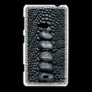 Coque Nokia Lumia 625 Effet crocodile noir