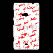 Coque Nokia Lumia 625 Fashion mots