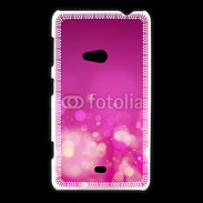 Coque Nokia Lumia 625 fond rose or