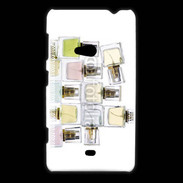 Coque Nokia Lumia 625 Pyramide de bouteilles de parfums