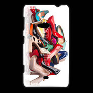 Coque Nokia Lumia 625 Pêle mêle chaussures