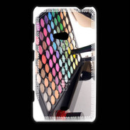 Coque Nokia Lumia 625 Palette maquillage, vernis et escarpins