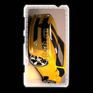 Coque Nokia Lumia 625 Belle voiture jaune et noire