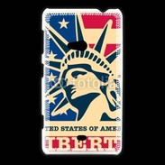 Coque Nokia Lumia 625 Timbre USA