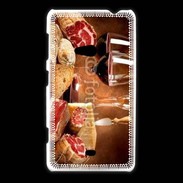 Coque Nokia Lumia 625 Fromage, charcuterie et vin 2
