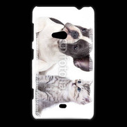 Coque Nokia Lumia 625 Duo chien et chat