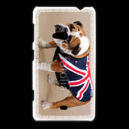 Coque Nokia Lumia 625 Bulldog anglais en tenue