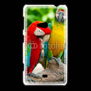 Coque Nokia Lumia 625 Couple de perroquets