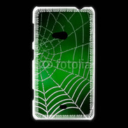 Coque Nokia Lumia 625 Toile d'araignée verte