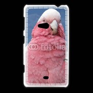 Coque Nokia Lumia 625 Perroquet rose