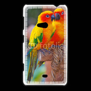 Coque Nokia Lumia 625 Couple d'oiseaux colorés