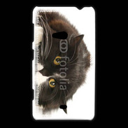 Coque Nokia Lumia 625 Chat noir et blanc
