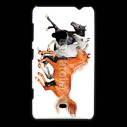 Coque Nokia Lumia 625 Trio de chevaux
