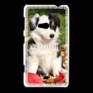 Coque Nokia Lumia 625 Adorable chiot Border collie