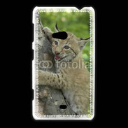 Coque Nokia Lumia 625 Bébé Lynx