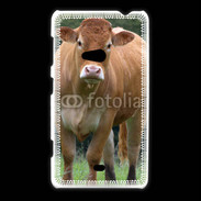 Coque Nokia Lumia 625 Vache de race limousine